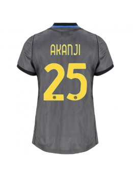 Inter Milan Manuel Akanji #25 Replika Tredje Kläder Dam 2026-27 Kortärmad Inter Milan Manuel Akanji #25 Replika Tredje Kläder Dam 2026-27 Kortärmad